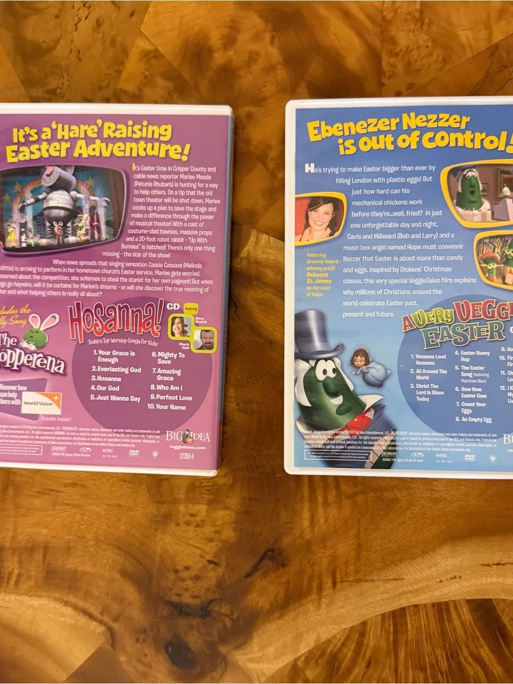 Veggie Tales DVDs A Verry Veggie Easter Collection Vol 1&2